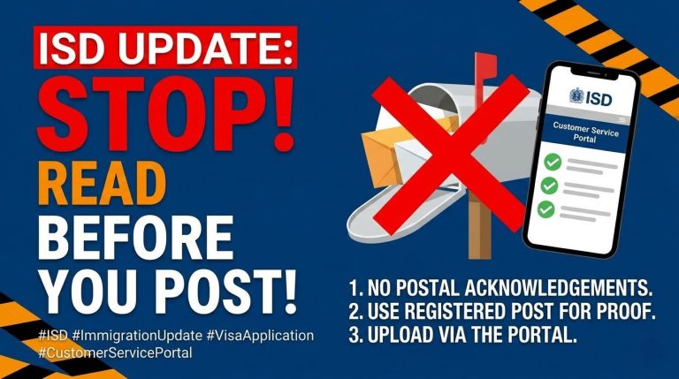 Ireland Immigration Update: No More Postal Acknowledgement Letters for Submitted Documents